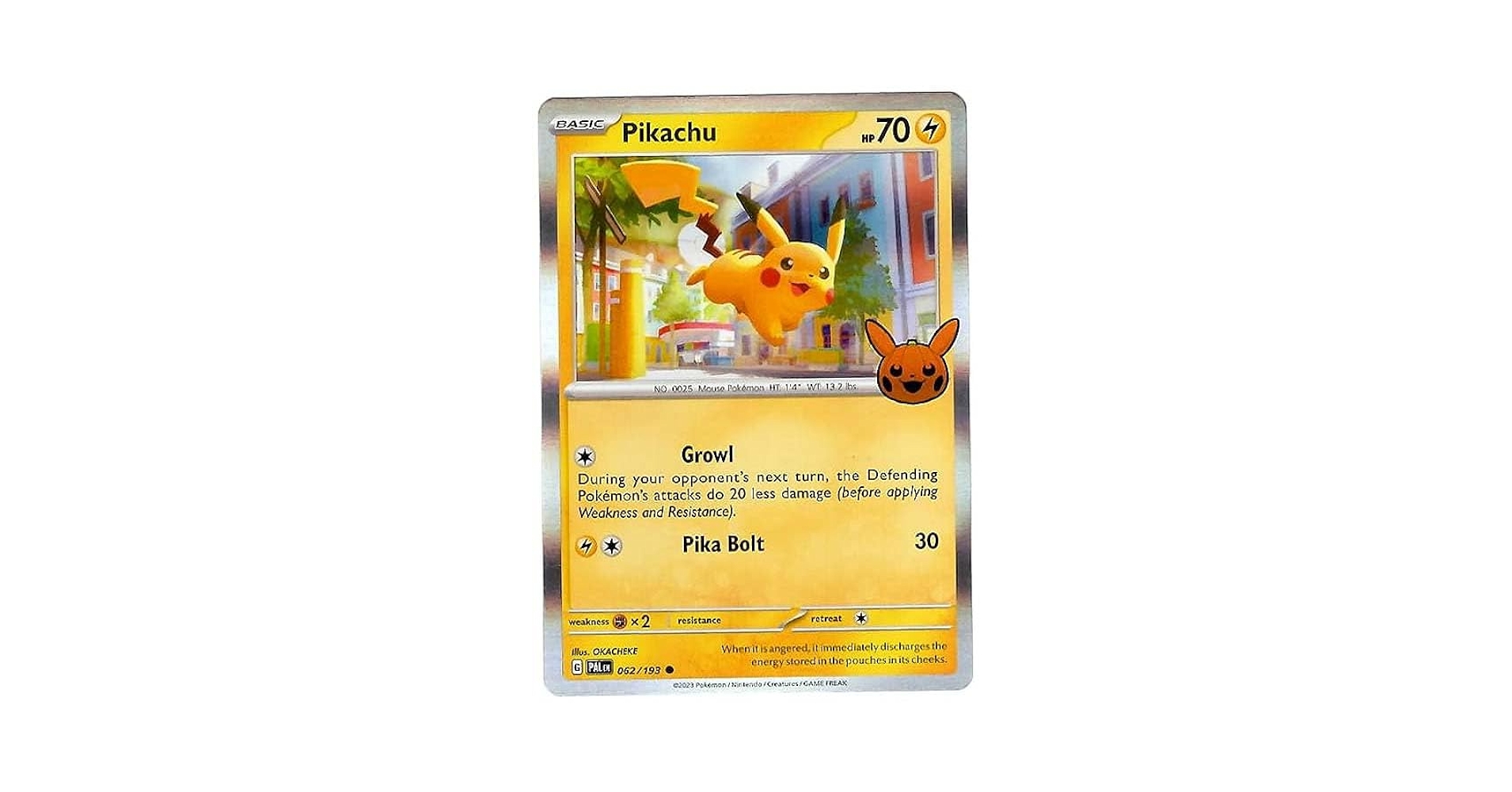 Amazon.com: Pokemon - Pikachu 062/193 - Trick or Trade 2023